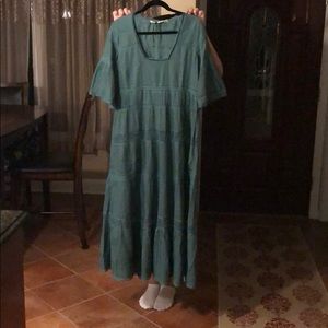 Zara Green Dress